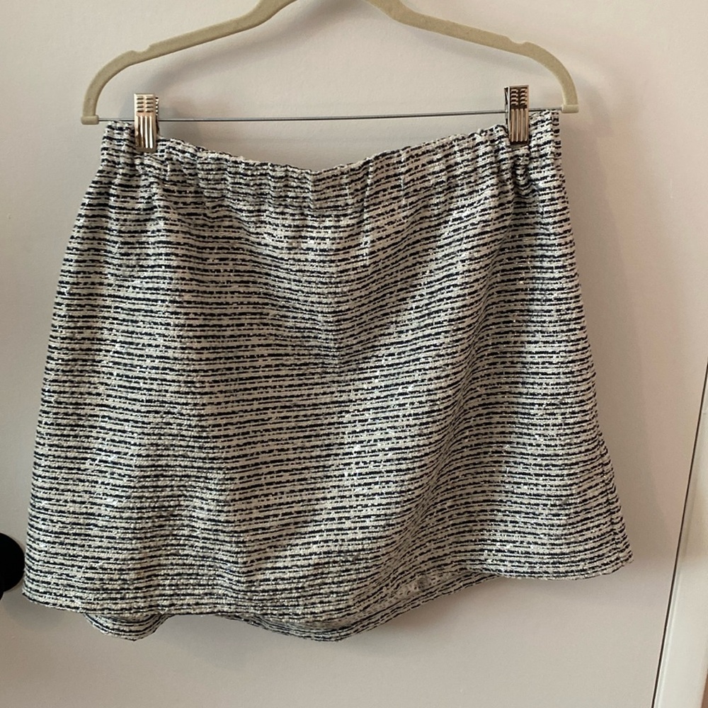 Piperlime Lurex Striped Skirt